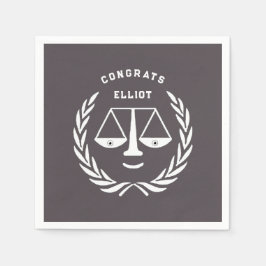 Guardanapo De Papel Festa de formatura da Faculdade de Direito