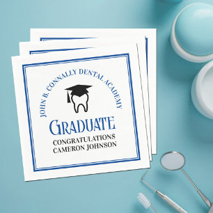 Guardanapo De Papel Festa de formatura de Dentista Personalizada da Fa