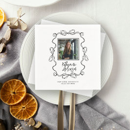 Guardanapo De Papel Festa de formatura de Fotografias de Arcos Pretos 