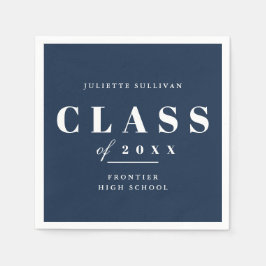 Guardanapo De Papel Festa de formatura mínima