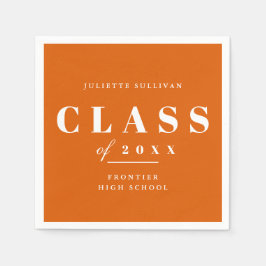 Guardanapo De Papel Festa de formatura mínima