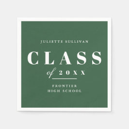 Guardanapo De Papel Festa de formatura mínima