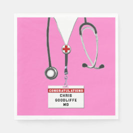 Guardanapo De Papel Festa de formatura Personalizada da Faculdade de M