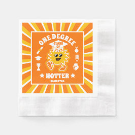 Guardanapo De Papel Festa de formatura retrorreflectora de um grau mai