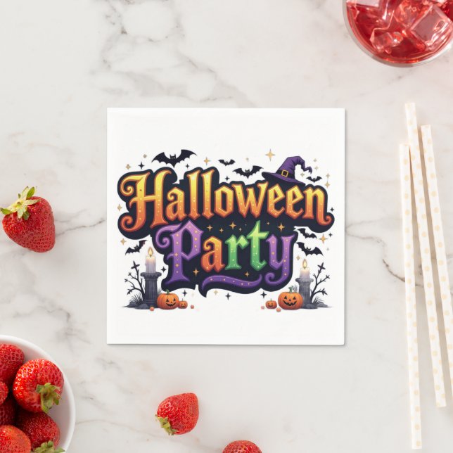 Guardanapo De Papel Festa de Halloween (Insitu)