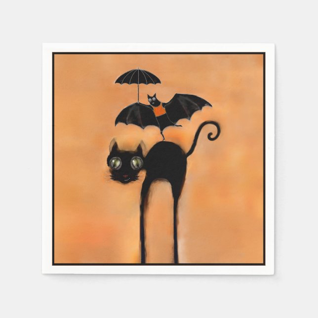 Guardanapo De Papel Festa de Halloween (Frente)