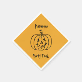 Guardanapo De Papel Festa de Halloween Napkins por RoseWrites
