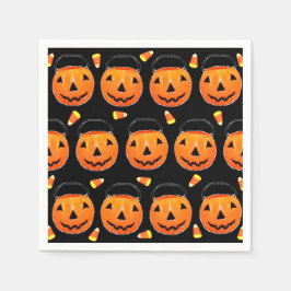 Guardanapo De Papel Festa de Halloween Vintage Doces ou Travessuras