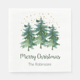 Guardanapo De Papel Festa de inverno Feliz Natal