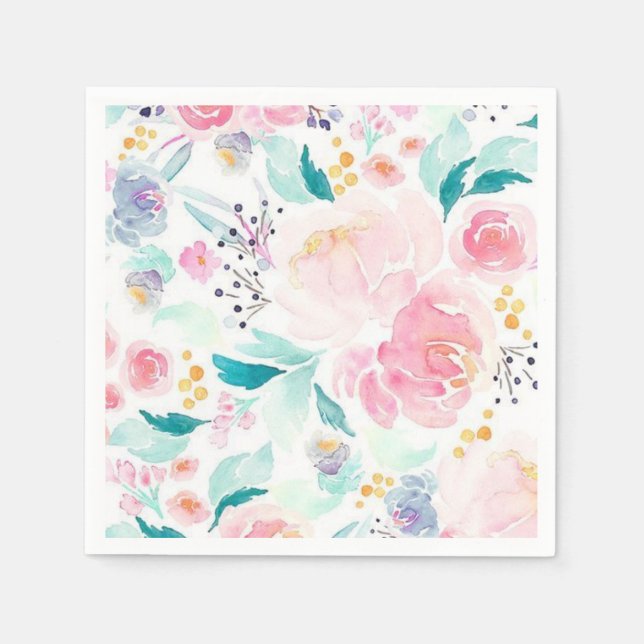 Guardanapo De Papel Festa de Jardim (Frente)