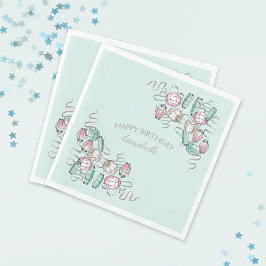 Guardanapo De Papel Festa de Lanterna Chinesa e Fita Napkins