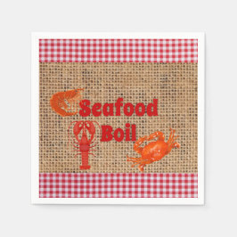 Guardanapo De Papel Festa de marisco