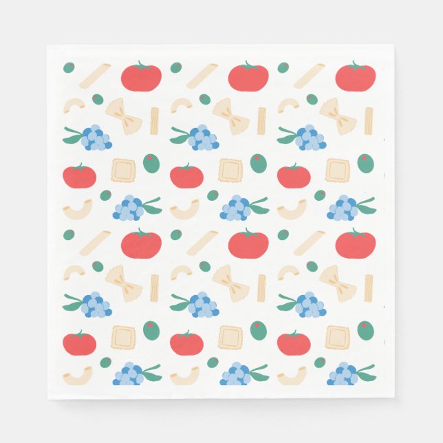 Guardanapo De Papel Festa de Massa That's Amore Chá de Panela  (Frente)