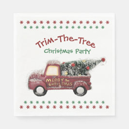 Guardanapo De Papel Festa de Natal