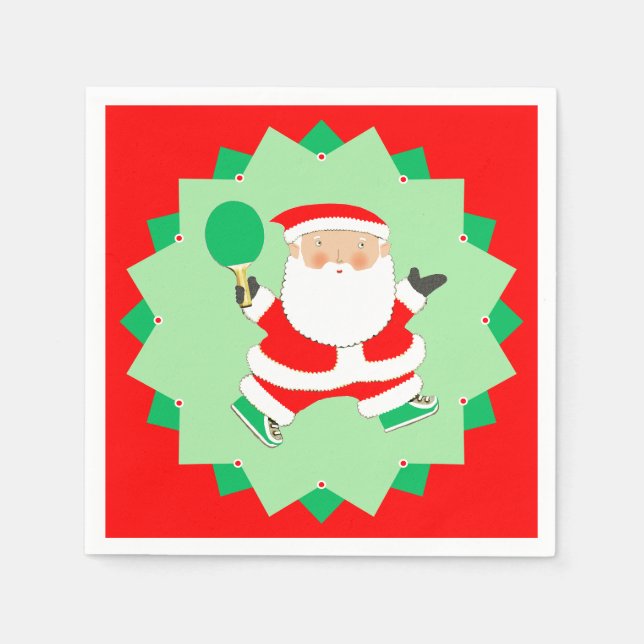 Guardanapo De Papel Festa de Natal Creative Ping-Pong (Frente)