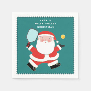 Guardanapo De Papel Festa de Natal de Pickleball