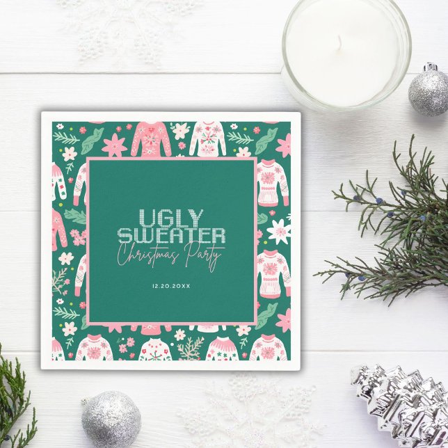 Guardanapo De Papel Festa de Natal de Sweet Febre e Bonita (Criador carregado)