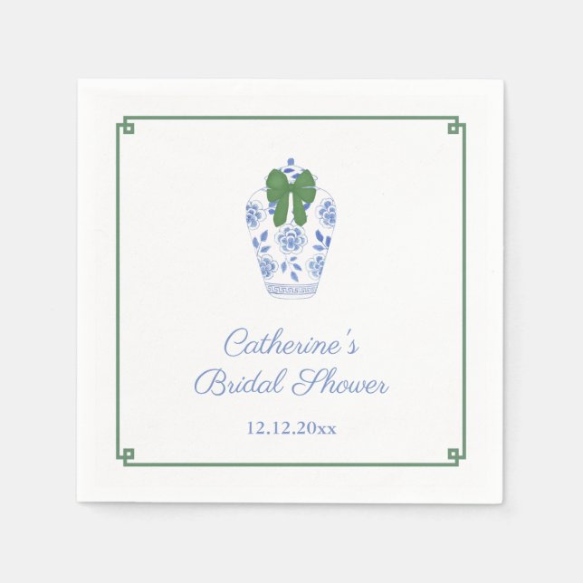 Guardanapo De Papel Festa de Natal do Smart Ginger Jar (Frente)