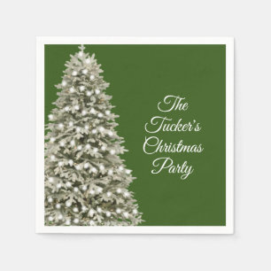 Guardanapo De Papel Festa de Natal Elegante Simples