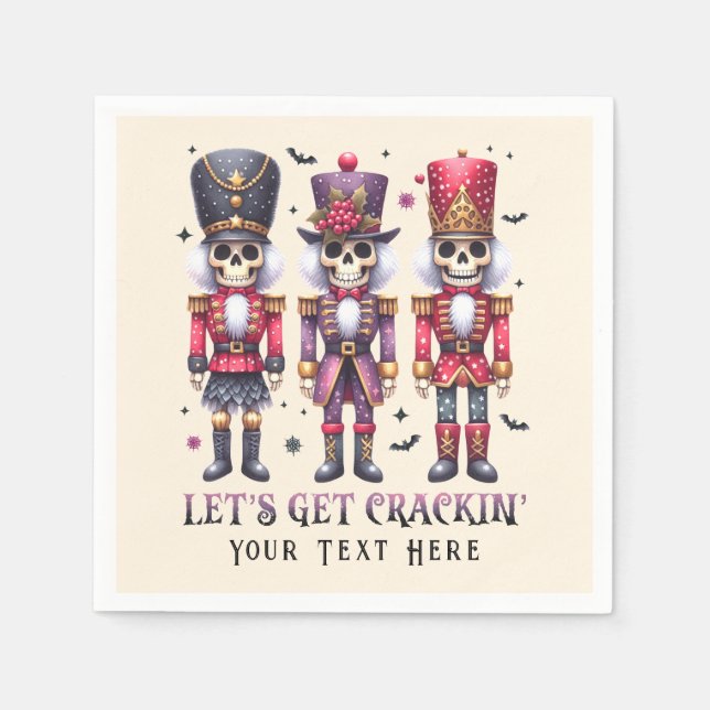 Guardanapo De Papel Festa de Natal Hallowmas Feriado Natal (Frente)