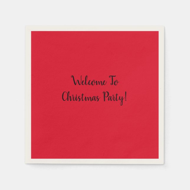 Guardanapo De Papel Festa de Natal Napkins (Frente)