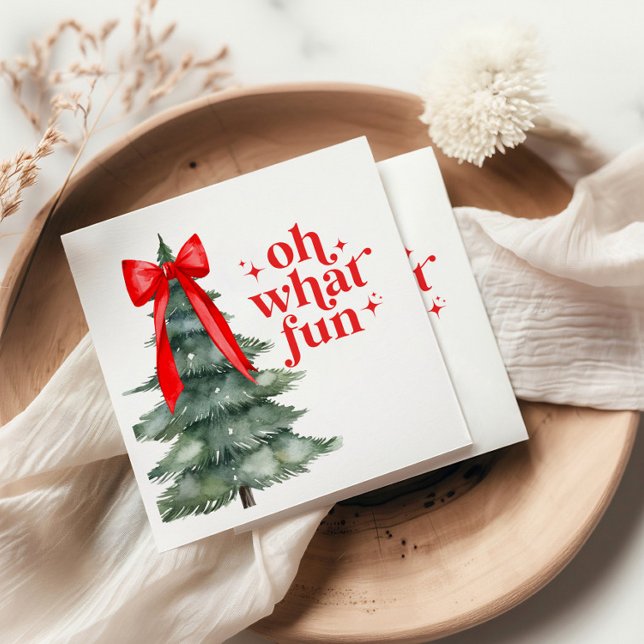 Guardanapo De Papel Festa de Natal - Que divertido! (Criador carregado)