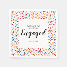 Festa de noivado bolinhas