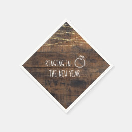 Guardanapo De Papel Festa de Noivado Festiva Tocando o Ano Novo
