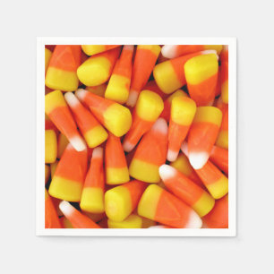 Guardanapo De Papel Festa de Papel de Halloween da Candy Corn