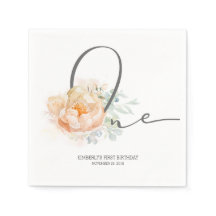 Festa de primeiro aniversario de Flor de Pêssego