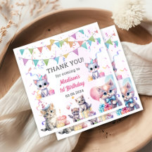 Festa de primeiro aniversario de Gato Gatinho