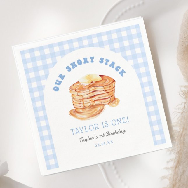 Guardanapo De Papel Festa de primeiro aniversario do Café da Manhã de  (Criador carregado)