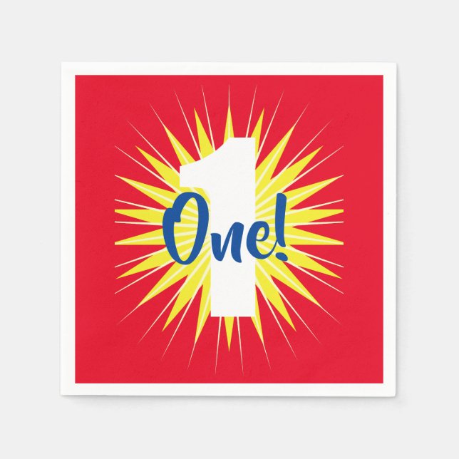 Guardanapo De Papel Festa de primeiros aniversarios Maravilhosa (Frente)