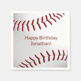 Guardanapo De Papel festa de softball de meninos