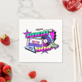 Guardanapo De Papel festa de solteira de cassetes 90