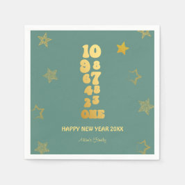 Guardanapo De Papel Festa de Véspera de ano novo Minada