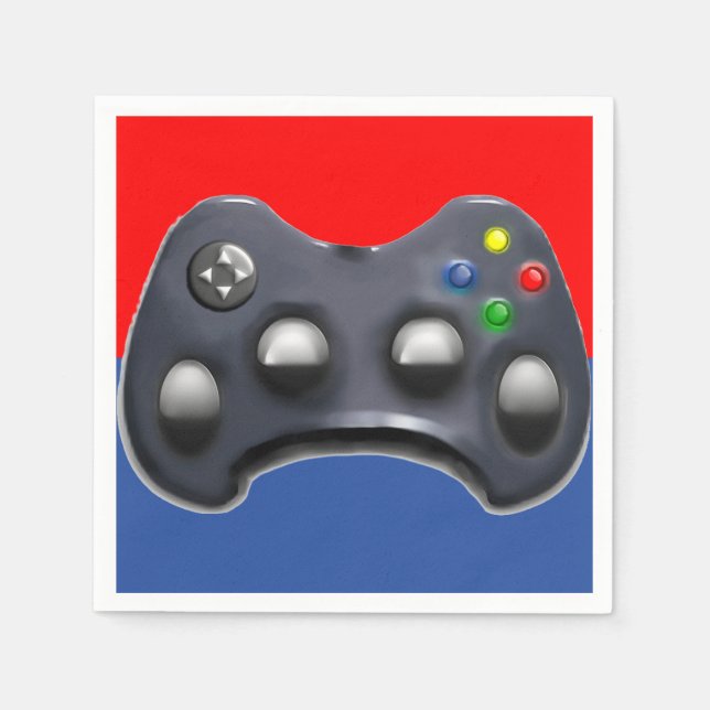 Guardanapo De Papel Festa de videogame (Frente)