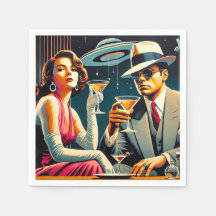 Festa do Gangster Martini da Era Espacial Las Vega