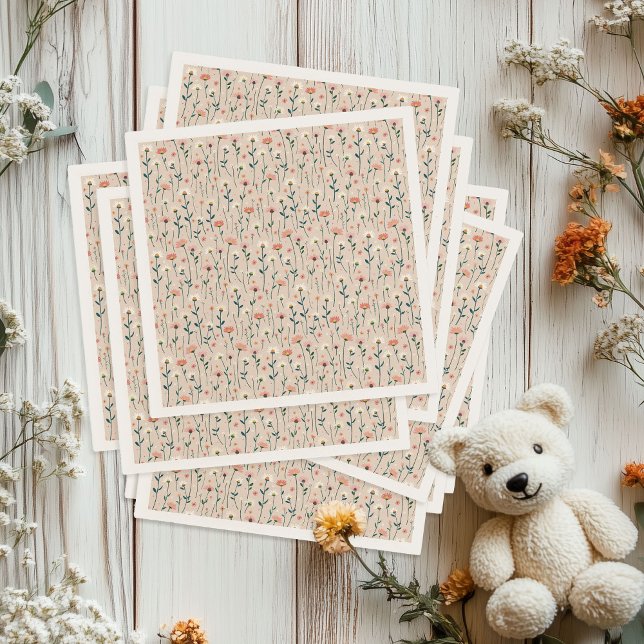 Guardanapo De Papel Festa do Jardim Botânico em Chá de Sangue (Criador carregado)