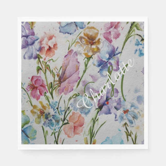 Guardanapo De Papel Festa do Quintal de Verão (Frente)