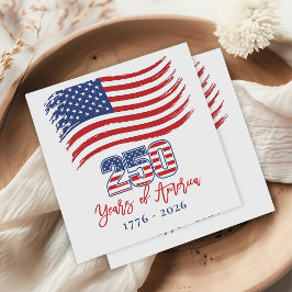 Guardanapo De Papel Festa dos 250 Anos da América