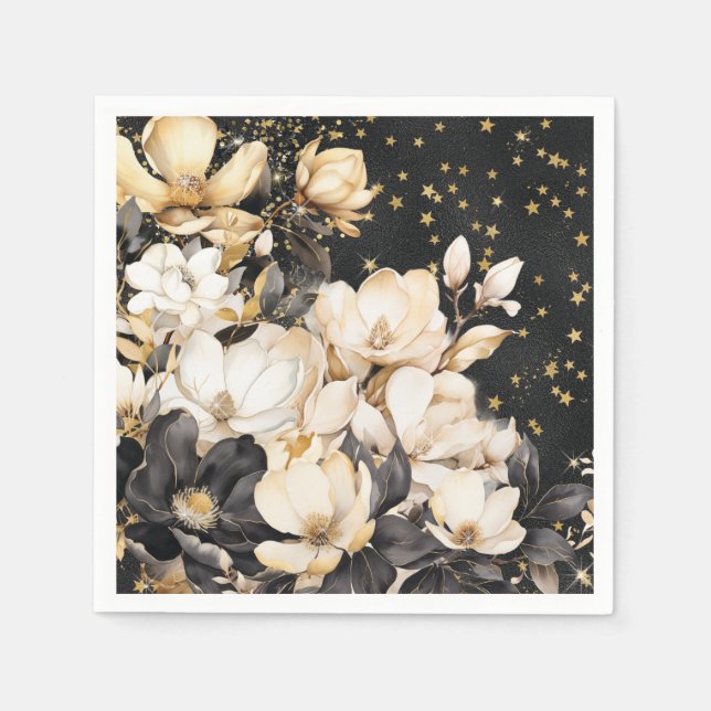 Guardanapo De Papel Festa Elegante de Natal Napkins (Frente)