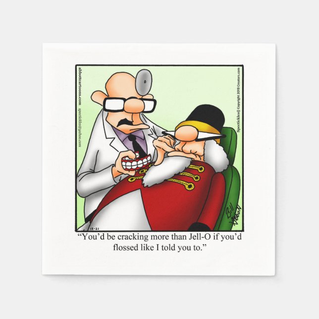 Guardanapo De Papel Festa Engraçado do Humor do Partido Napkins (Frente)