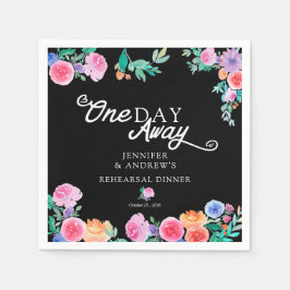 Guardanapo De Papel Festa | Flores Mexicanas | Jantar de Rehearsal