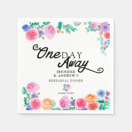 Guardanapo De Papel Festa | Flores Mexicanas | Jantar de Rehearsal