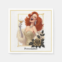Festa Glam Luxe Diva Glamourosa em Dourado Persona