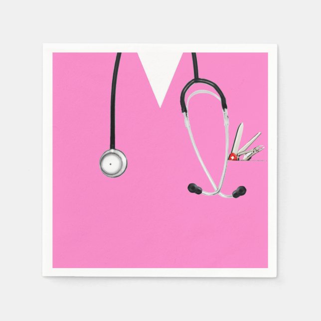 Guardanapo De Papel Festa Médica (Frente)