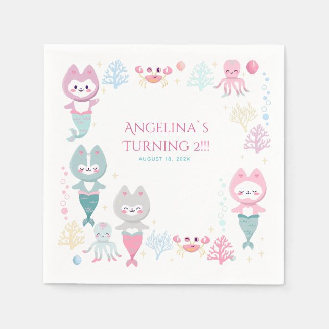 Guardanapo De Papel Festa Napkins Náutico Parecia Festa de aniversário (Frente)