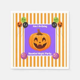 Guardanapo De Papel Festa Noturna Assombrada Aniversário - Noite de Ha
