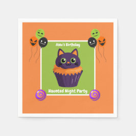 Guardanapo De Papel Festa Noturna Assombrada Aniversário - Noite de Ha